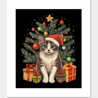 CAT Christmas Posters and Art